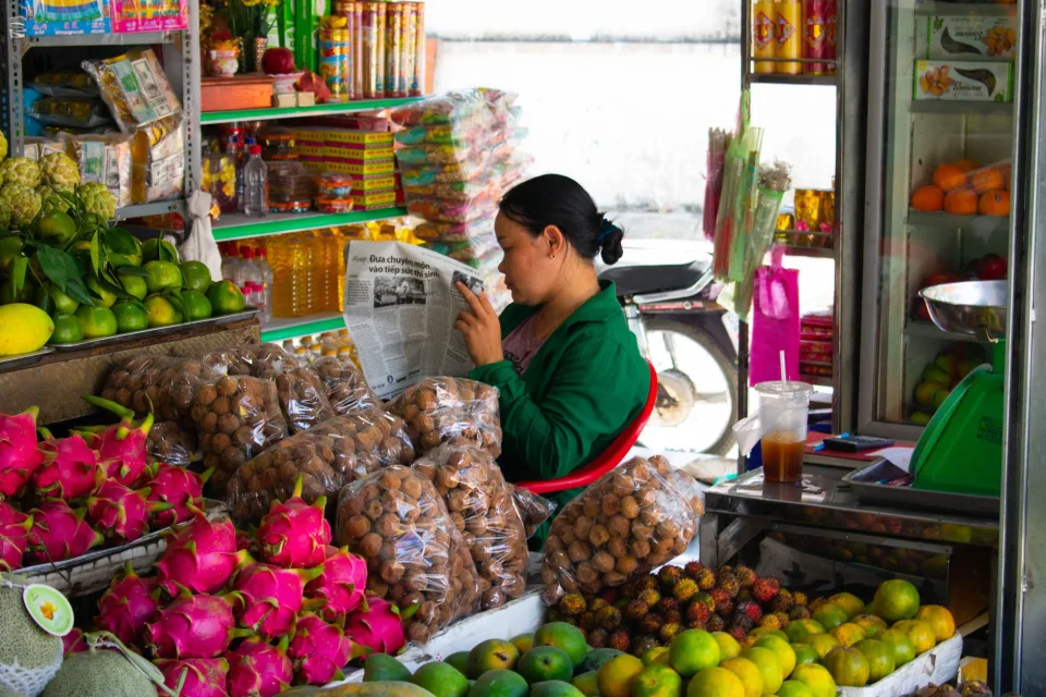 Lối đi rộng, dễ lấy hàng